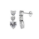 Trinity Glow Solitaire Earrings