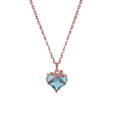 Aqua Heart Pendant