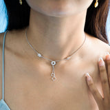 Clover Lariat Necklace