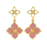 Enamel Pink Clover Set