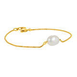 Minimal Pearl Bracelet