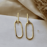 Oval Statement Danglers