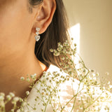 Trinity Glow Solitaire Earrings